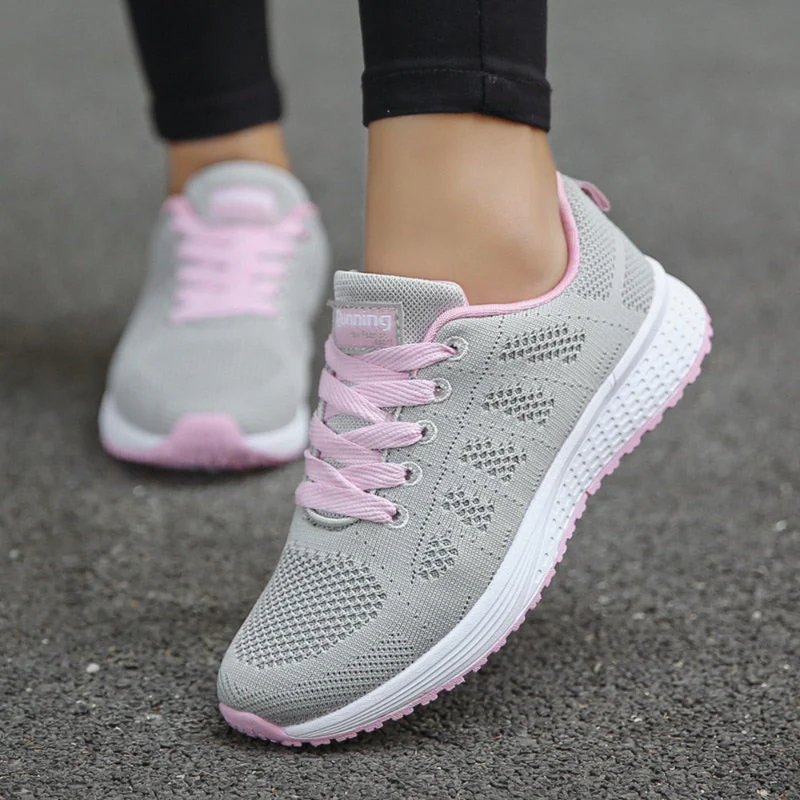 Damen Sportschuhe mit Schnürung | Leichte Fitnessschuhe für Alltag - Image 8