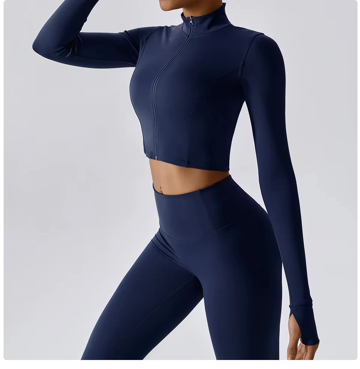 Damen Sportset | Dreiteilige Ausführung mit Weste, Oberteil und Hose - Image 7