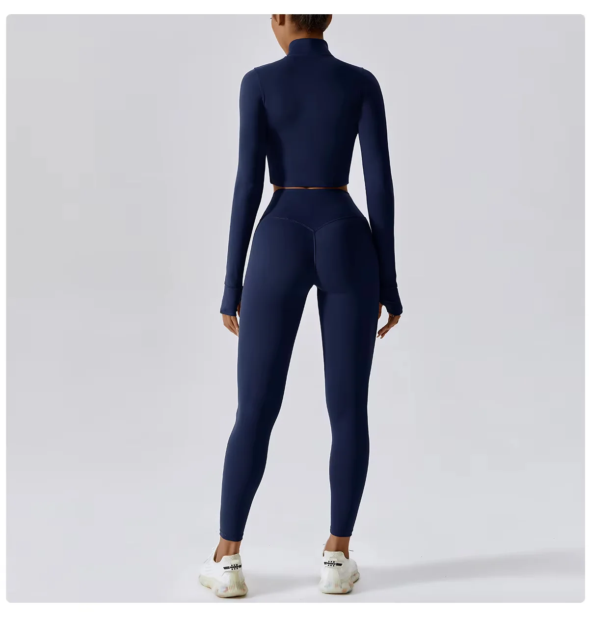Damen Sportset | Dreiteilige Ausführung mit Weste, Oberteil und Hose - Image 9