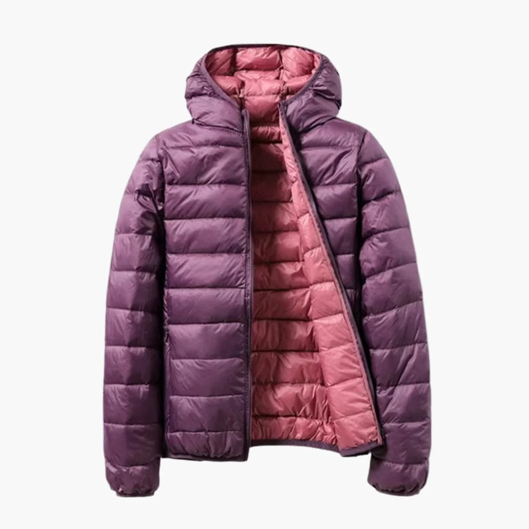 Damen Steppjacke mit Kapuze und Wendefunktion - Image 2