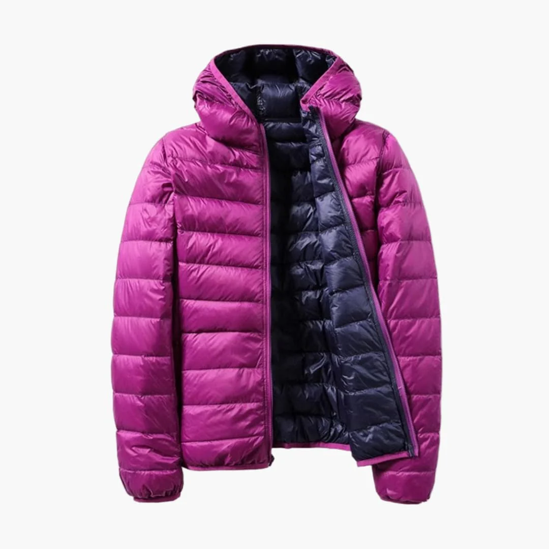 Damen Steppjacke mit Kapuze und Wendefunktion - Image 3