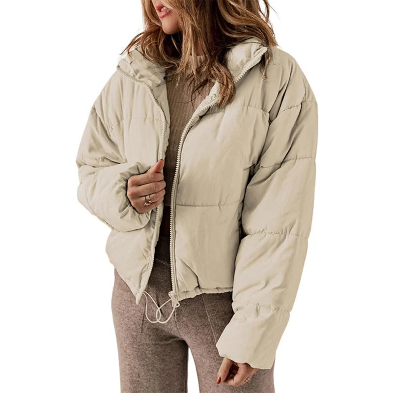 Damen Steppjacke | Reißverschluss und Eingrifftaschen - Image 11