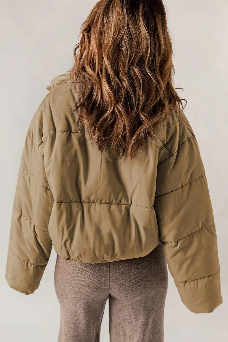 Damen Steppjacke | Reißverschluss und Eingrifftaschen - Image 8