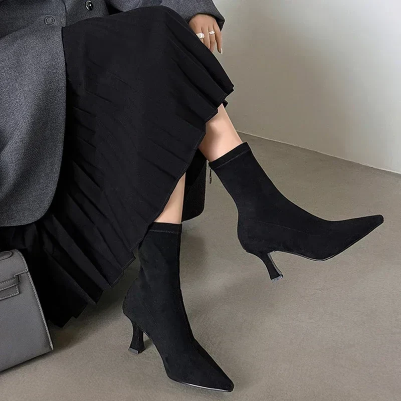 Damen Stiefelette | Ausführung mit spitzer Zehenpartie - Image 9