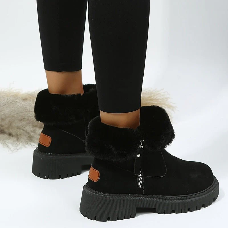 Damen-Stiefeletten mit seitlichem Reißverschluss | Rutschfest - Image 4