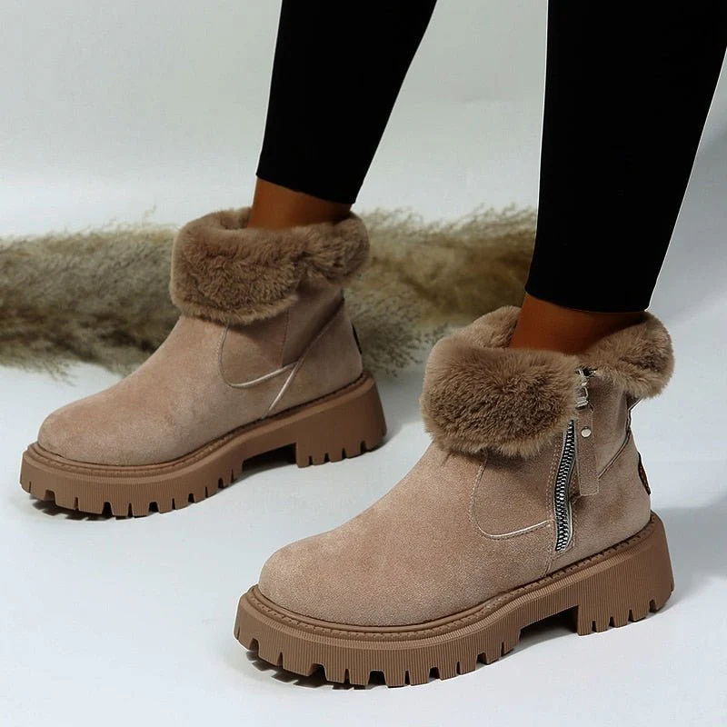 Damen-Stiefeletten mit seitlichem Reißverschluss | Rutschfest - Image 7
