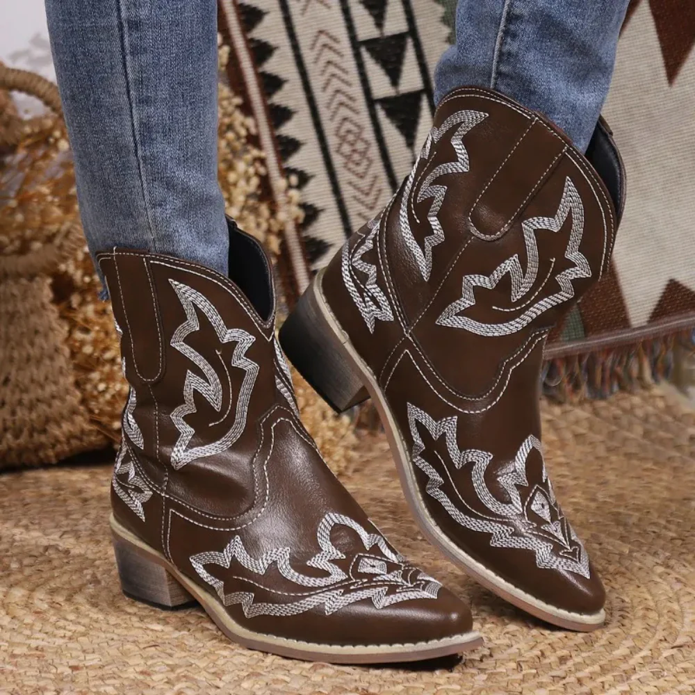 Damen Stilvolle Cowboystiefel | Westernstiefel für Elegante Looks - Image 3