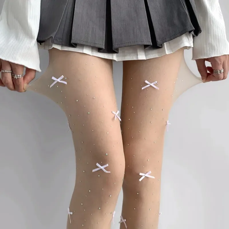 Damen Strumpfhose | Mit Bogen-Design - Image 2