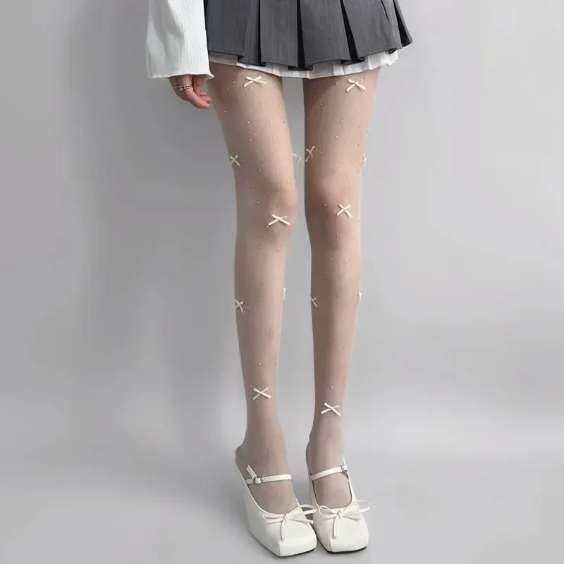 Damen Strumpfhose | Mit Bogen-Design - Image 6