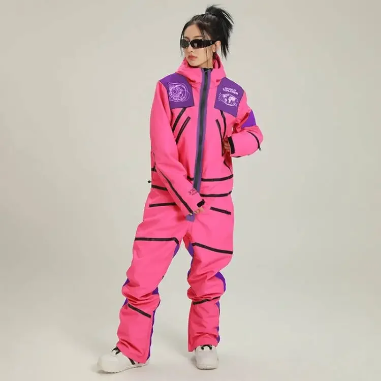 Damen Stylisch Einteiler Skianzug | Winter - Image 3