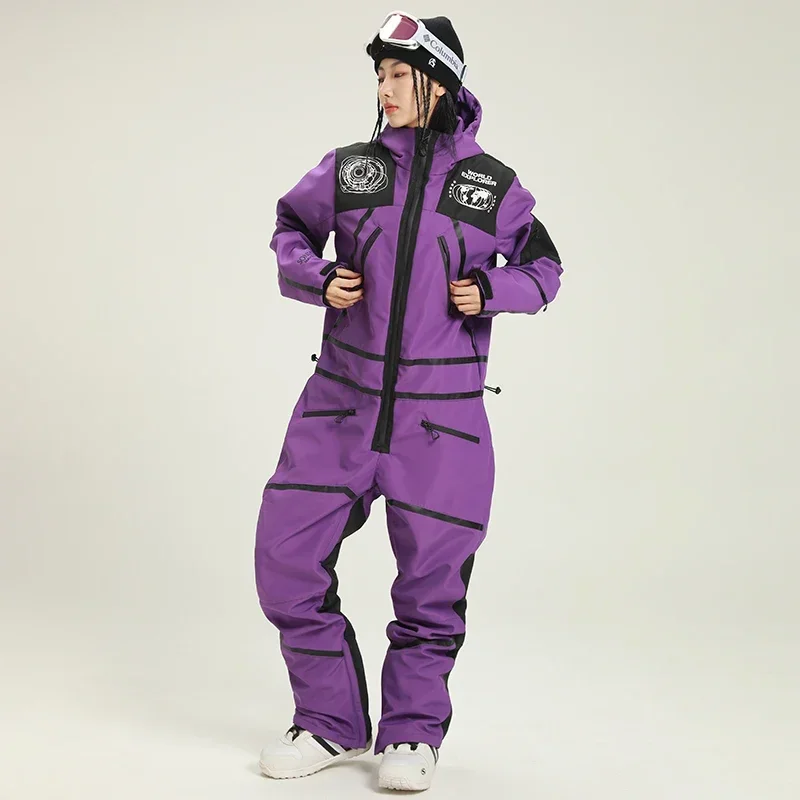 Damen Stylisch Einteiler Skianzug | Winter - Image 4
