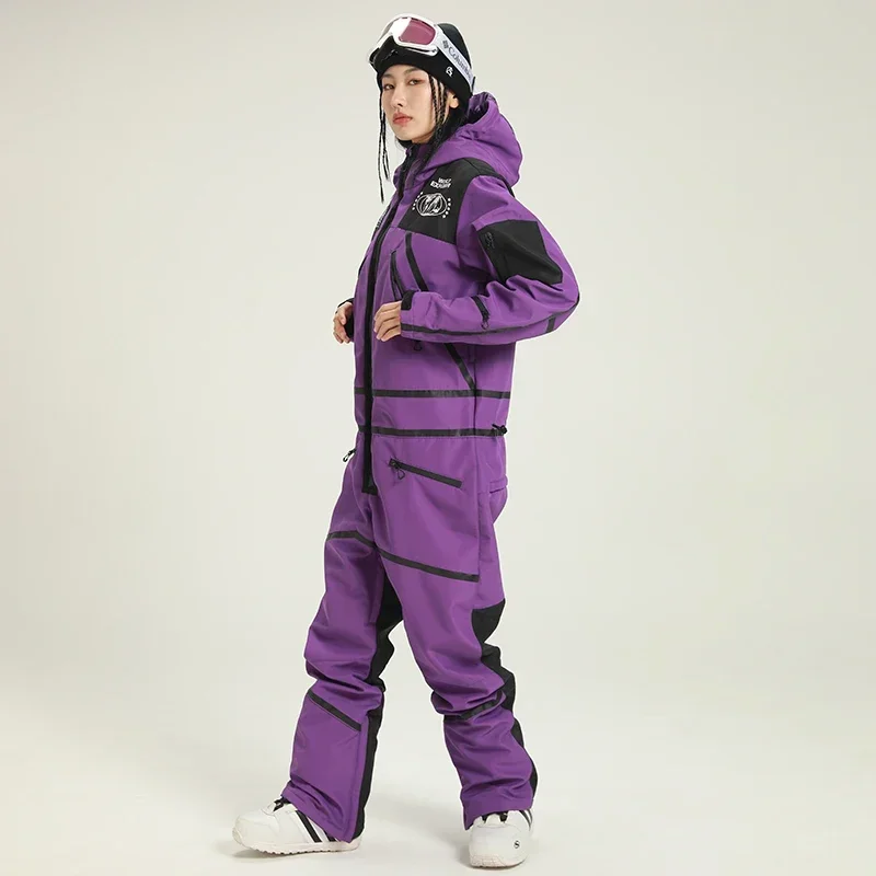Damen Stylisch Einteiler Skianzug | Winter - Image 5