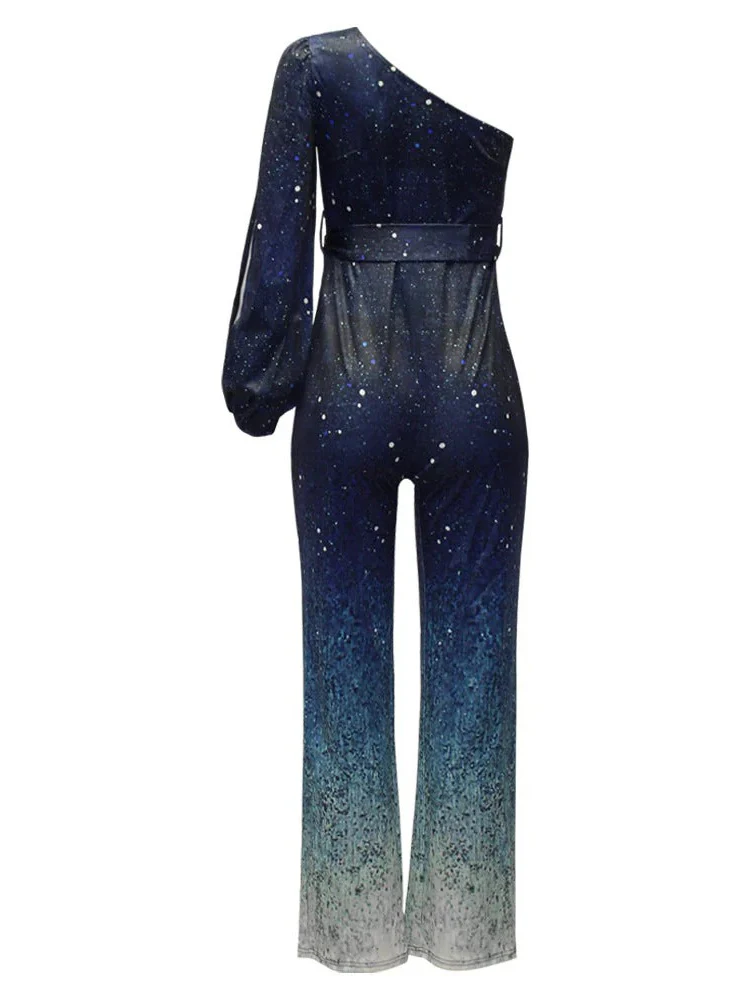 Damen stylischer Glitzer-Jumpsuit | Einteiler - Image 3