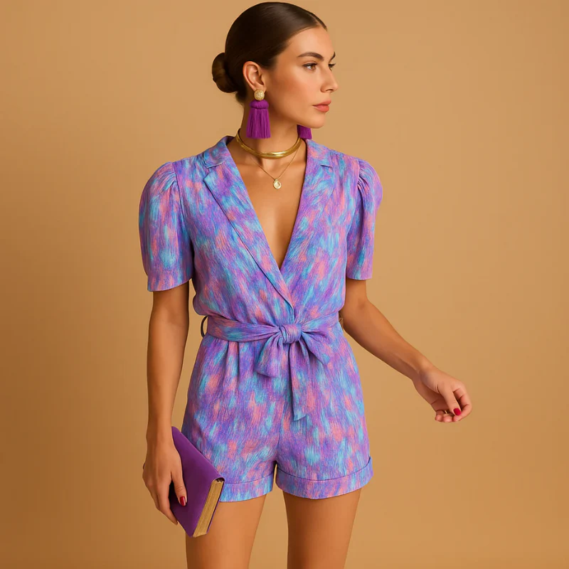 Damen stylischer moderner Strampler | Kurz - Image 3