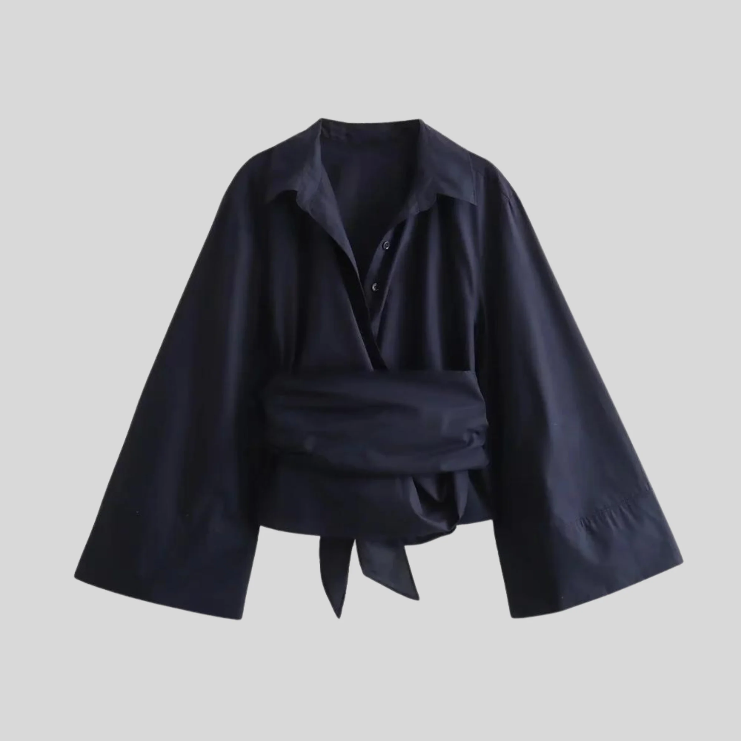 Damen Top | Locker geschnitten mit Taillenband - Image 3