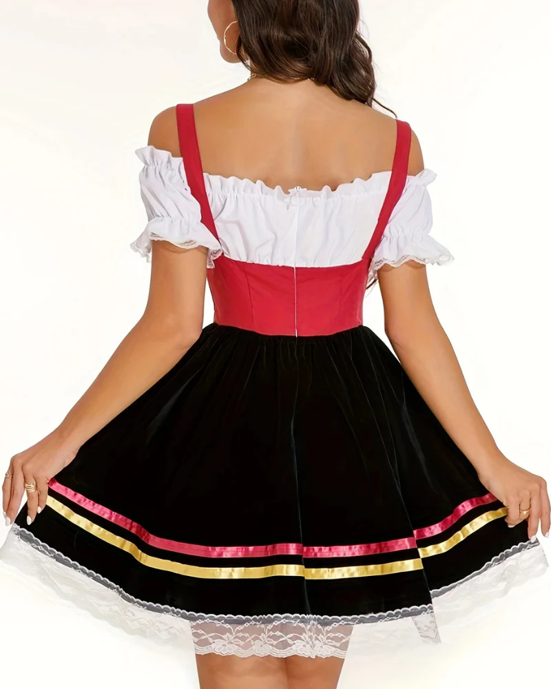 Damen Traditionelles Bayerisches Trachtenkleid | Mini - Image 3