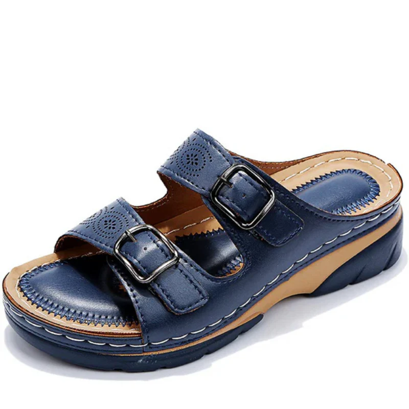 Damen trendige Sommersandalen | Plateau - Image 3