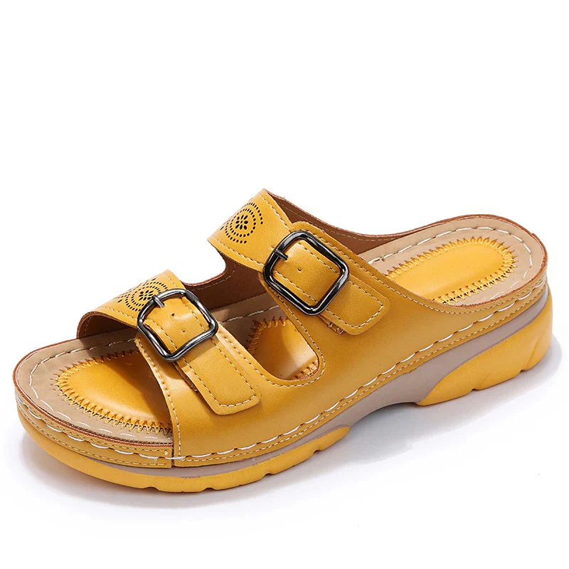 Damen trendige Sommersandalen | Plateau - Image 7
