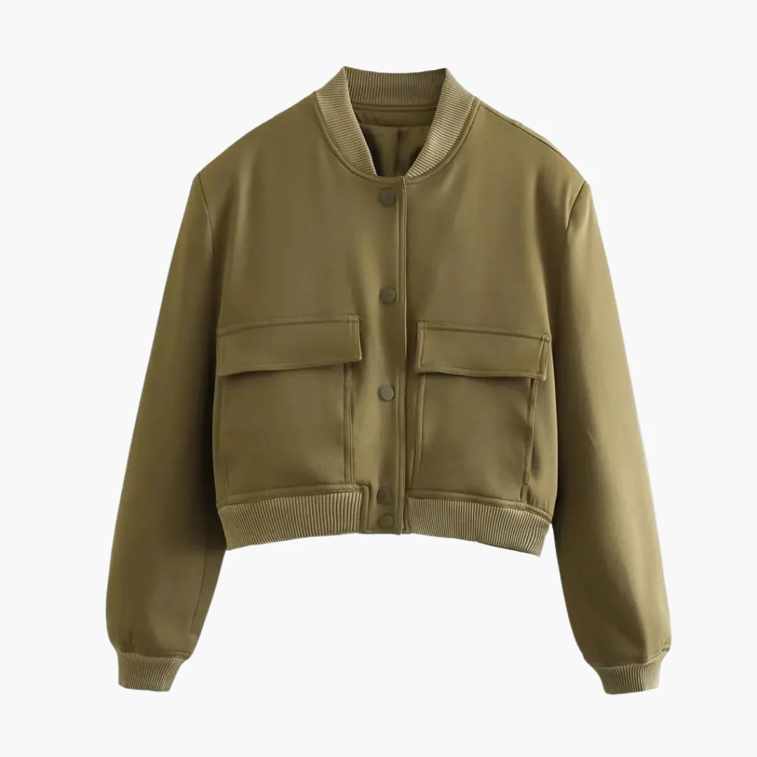 Damen Utility Bomberjacke mit großen Taschen - Image 4