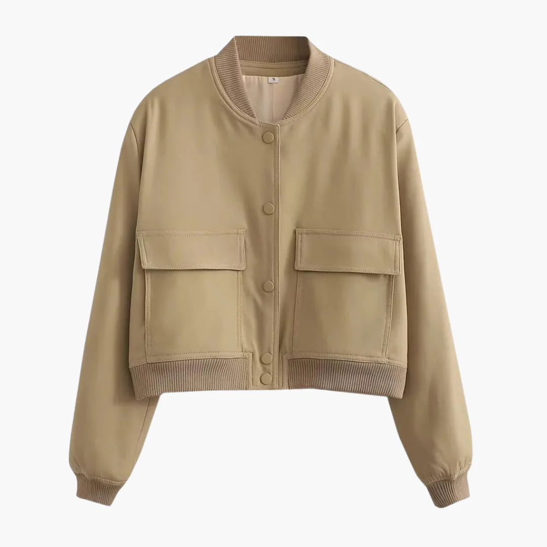 Damen Utility Bomberjacke mit großen Taschen - Image 5