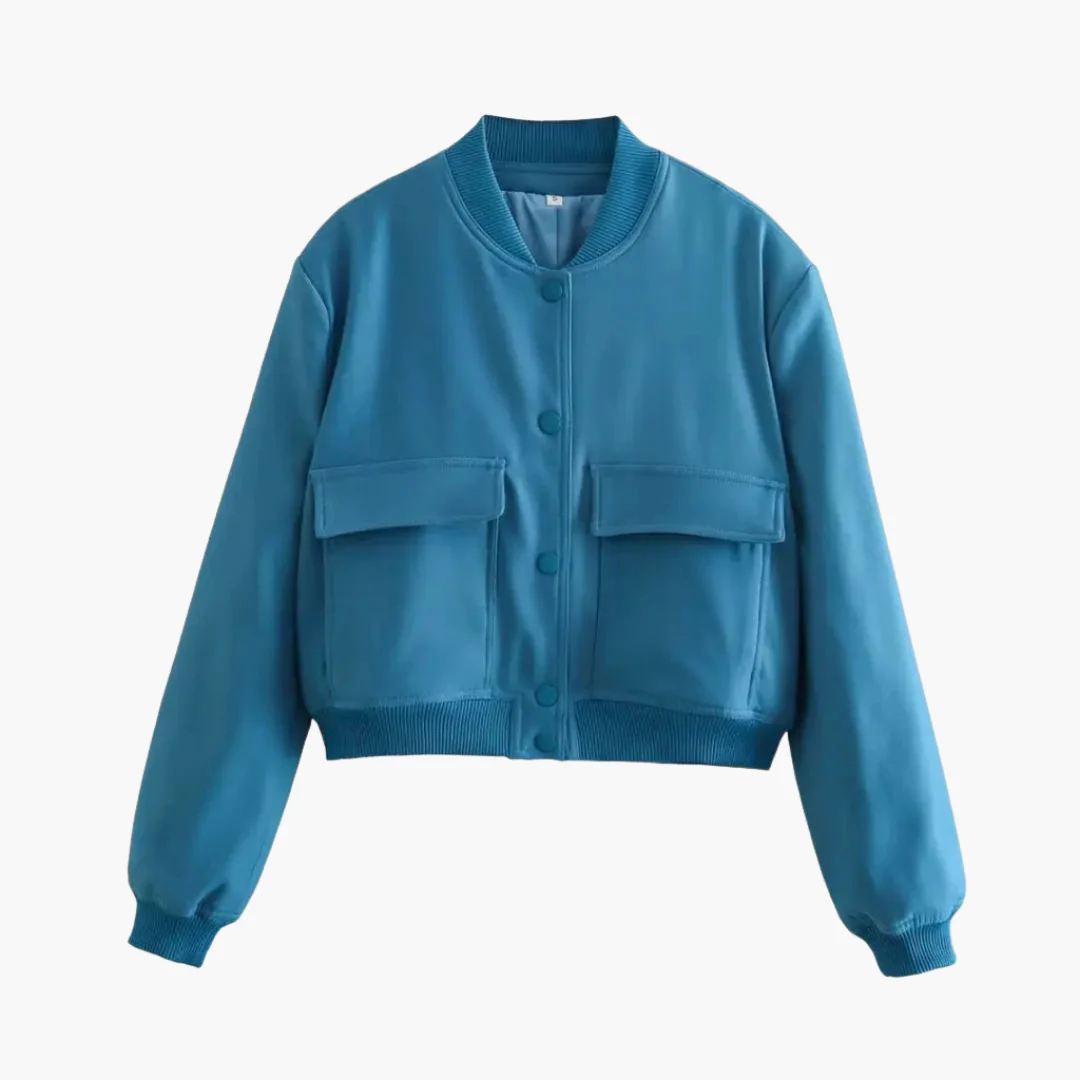 Damen Utility Bomberjacke mit großen Taschen - Image 8