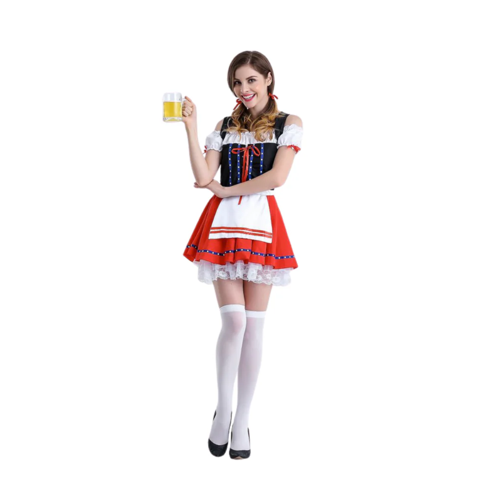 Damen Verspieltes Bayerisches Dirndlkleid | Mini - Image 2