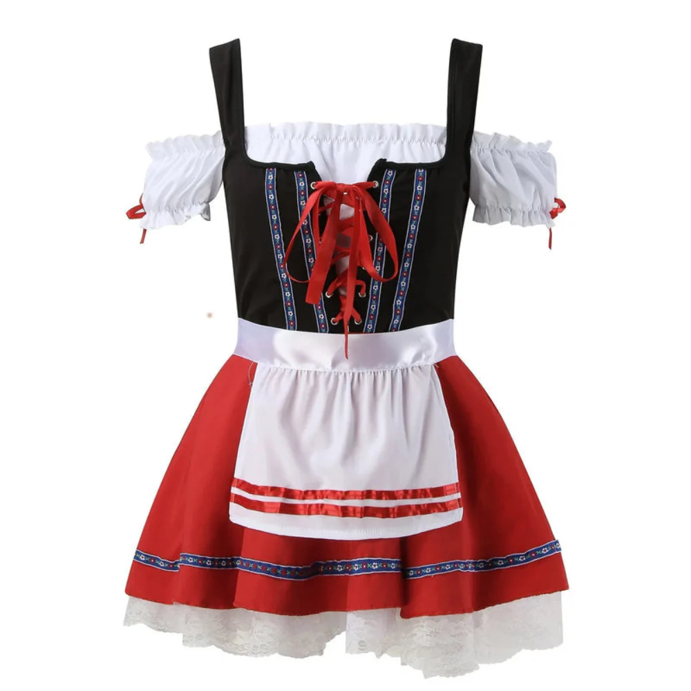 Damen Verspieltes Bayerisches Dirndlkleid | Mini - Image 3