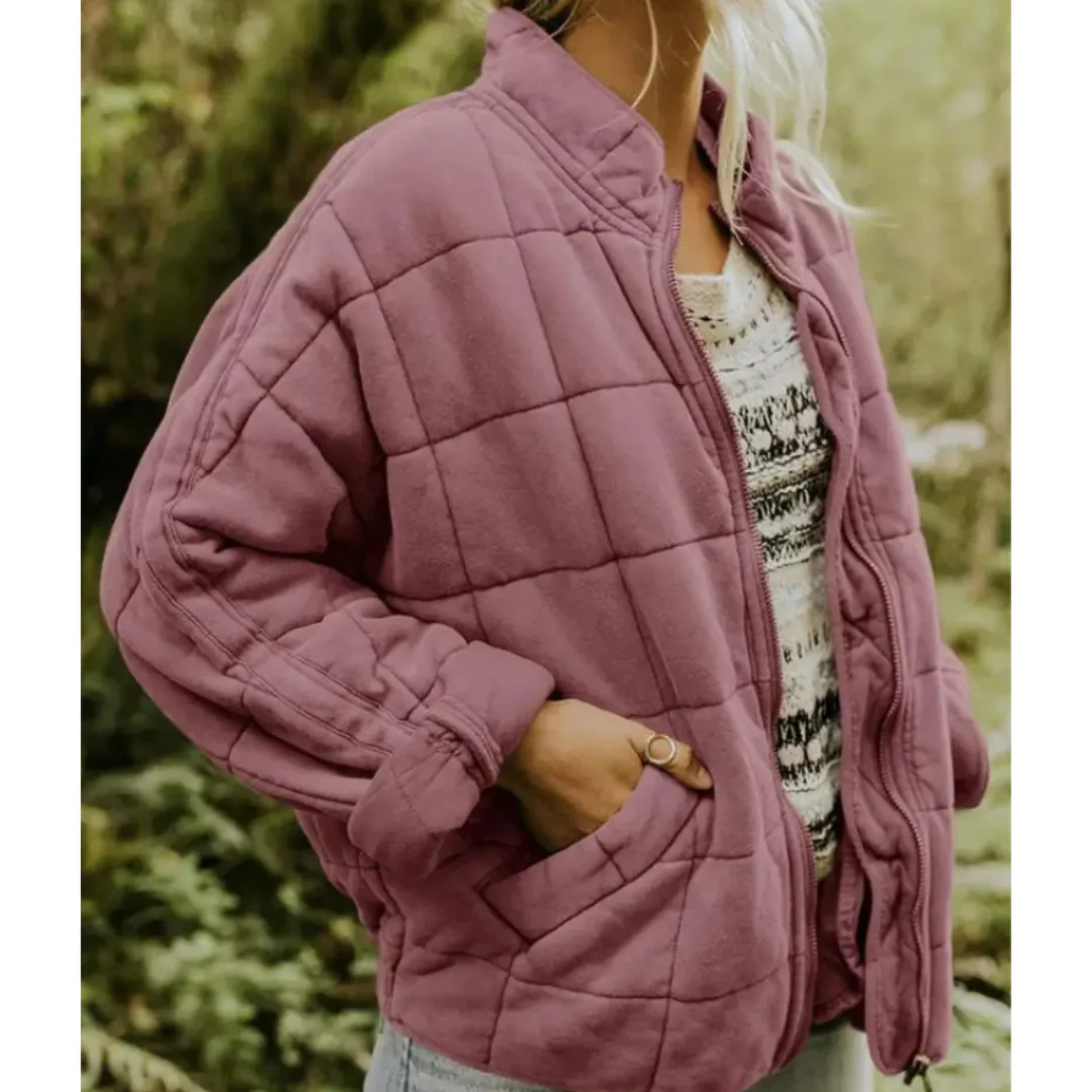 Damen Warme Reißverschluss Jacke - Image 10