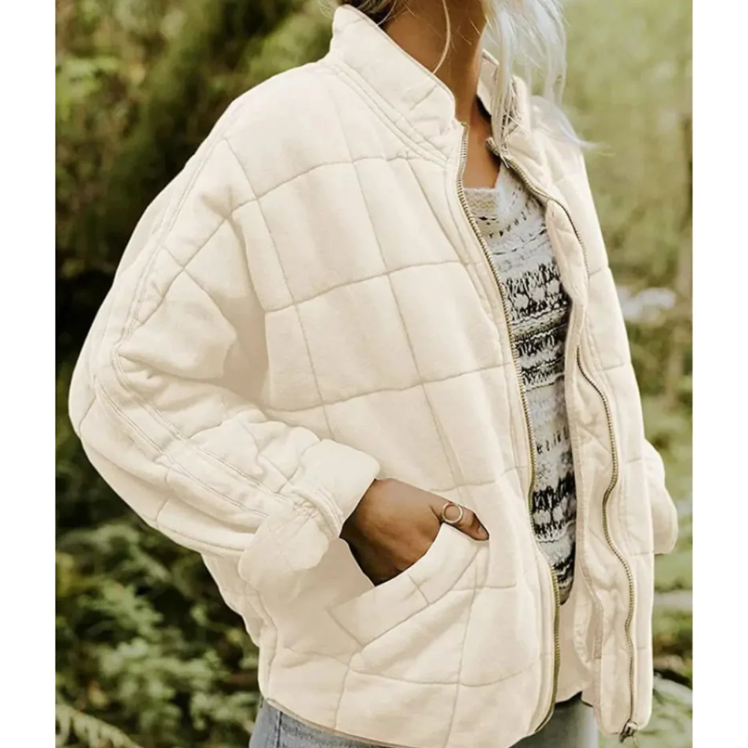 Damen Warme Reißverschluss Jacke - Image 11