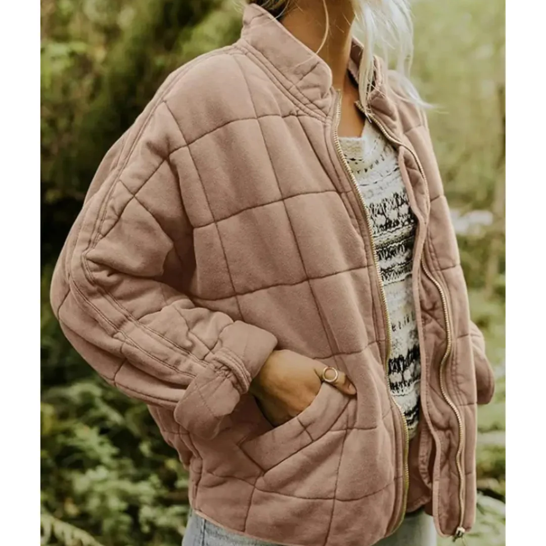 Damen Warme Reißverschluss Jacke - Image 9