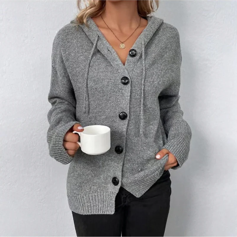 Damen Warme Strickjacke | Knopfjacke - Image 3