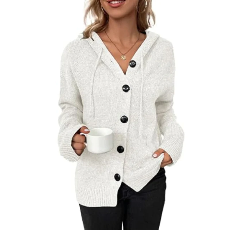 Damen Warme Strickjacke | Knopfjacke - Image 4