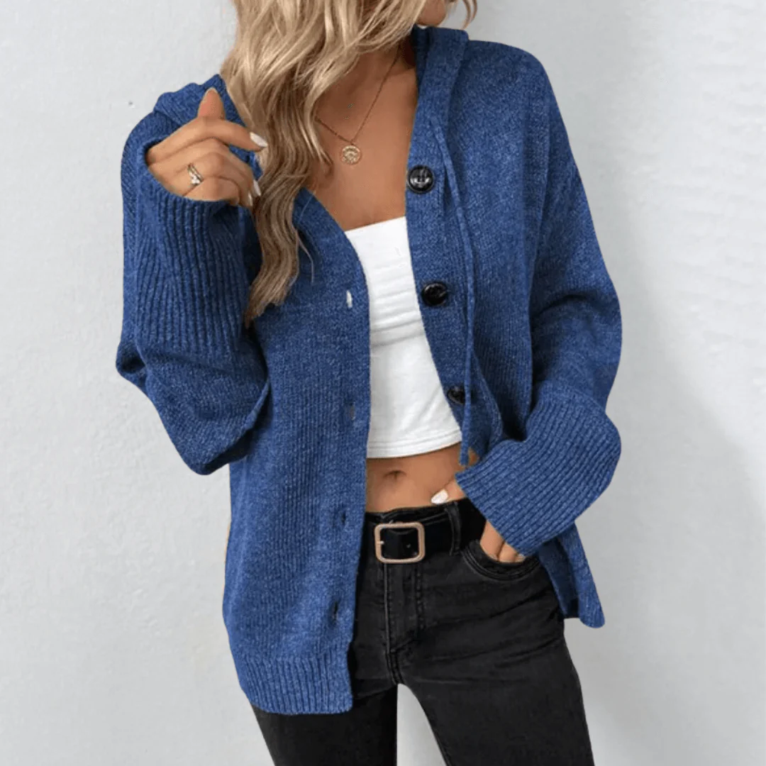 Damen Warme Strickjacke | Knopfjacke - Image 8