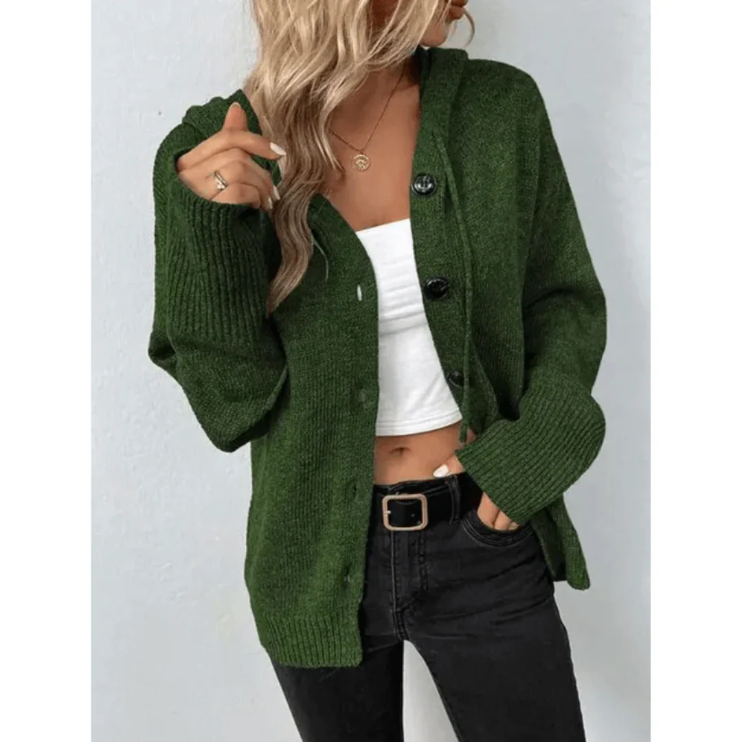 Damen Warme Strickjacke | Knopfjacke - Image 9
