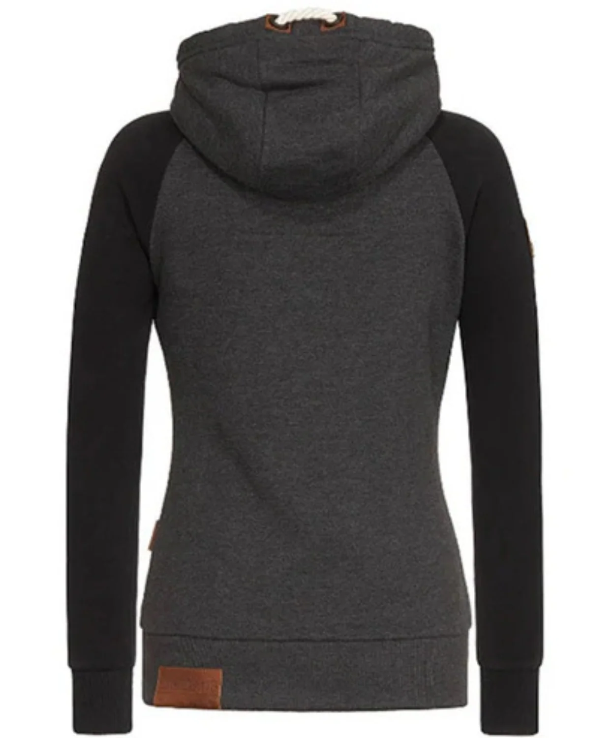 Damen warmer Hoodie | Reißverschluss - Image 3