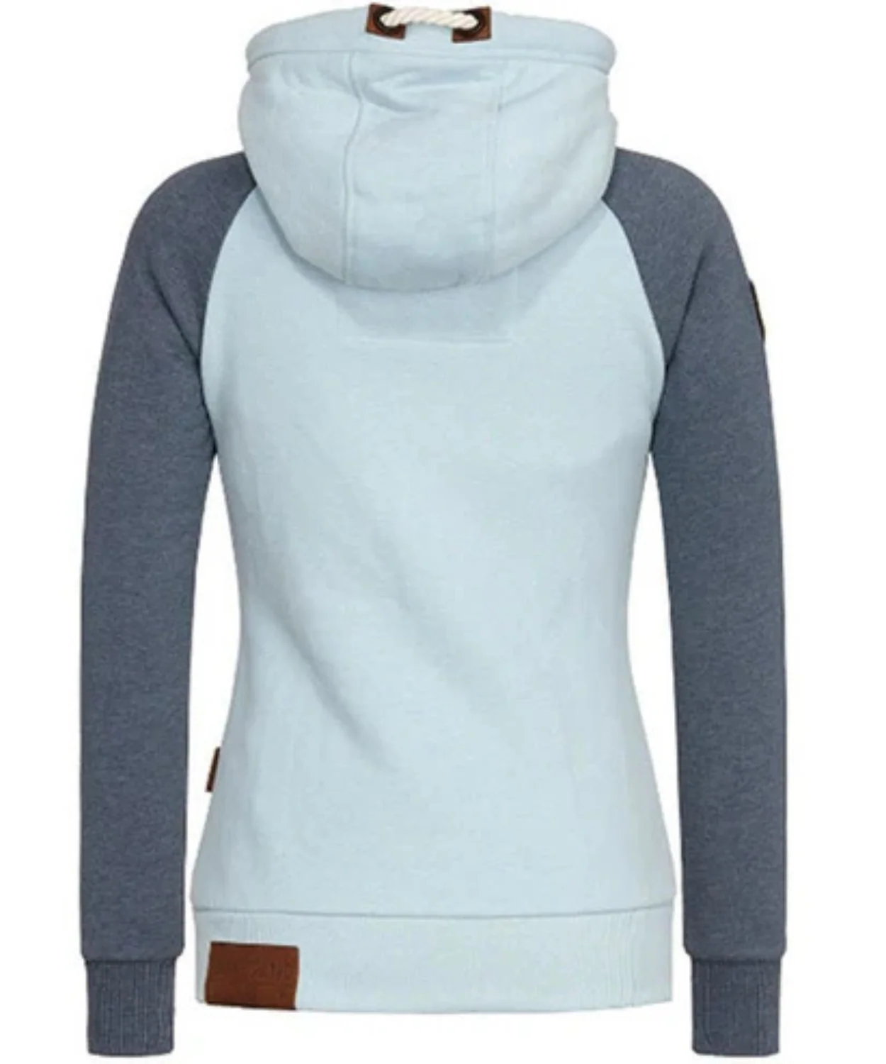 Damen warmer Hoodie | Reißverschluss - Image 6