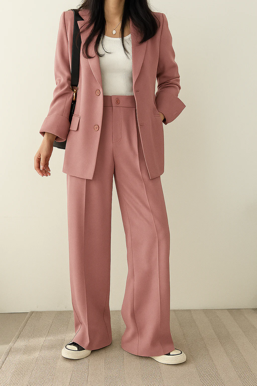 Damen Zweiteiliges Set | Blazer und Pantalon Kombiniert - Image 4