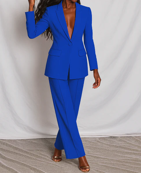Damenanzug mit Blazer und Hose für Festliche Anlässe - Eleganter Damen Anzug - Image 11