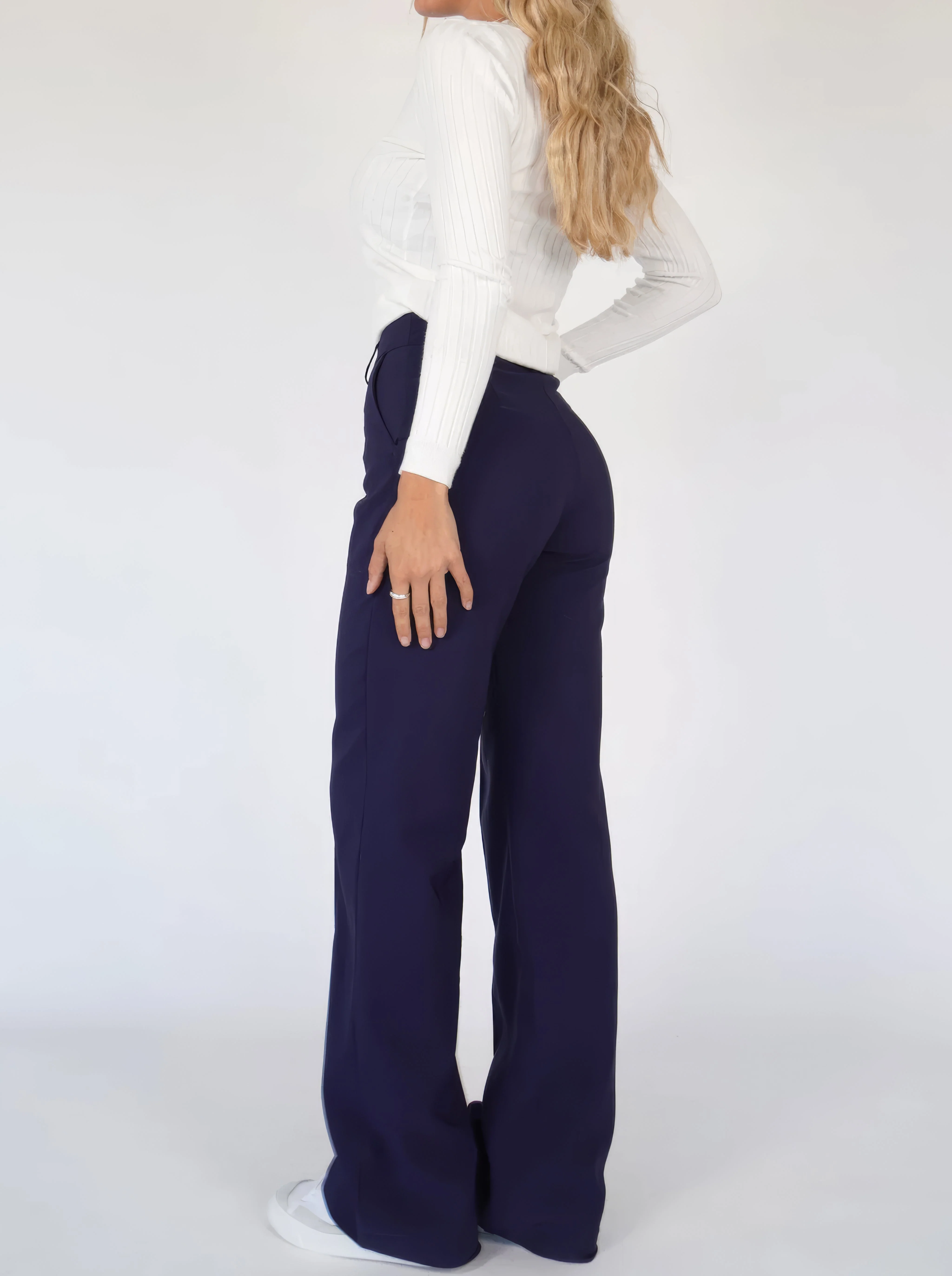 Damenhose | Hohe Taille mit geraden Beinen - Image 11