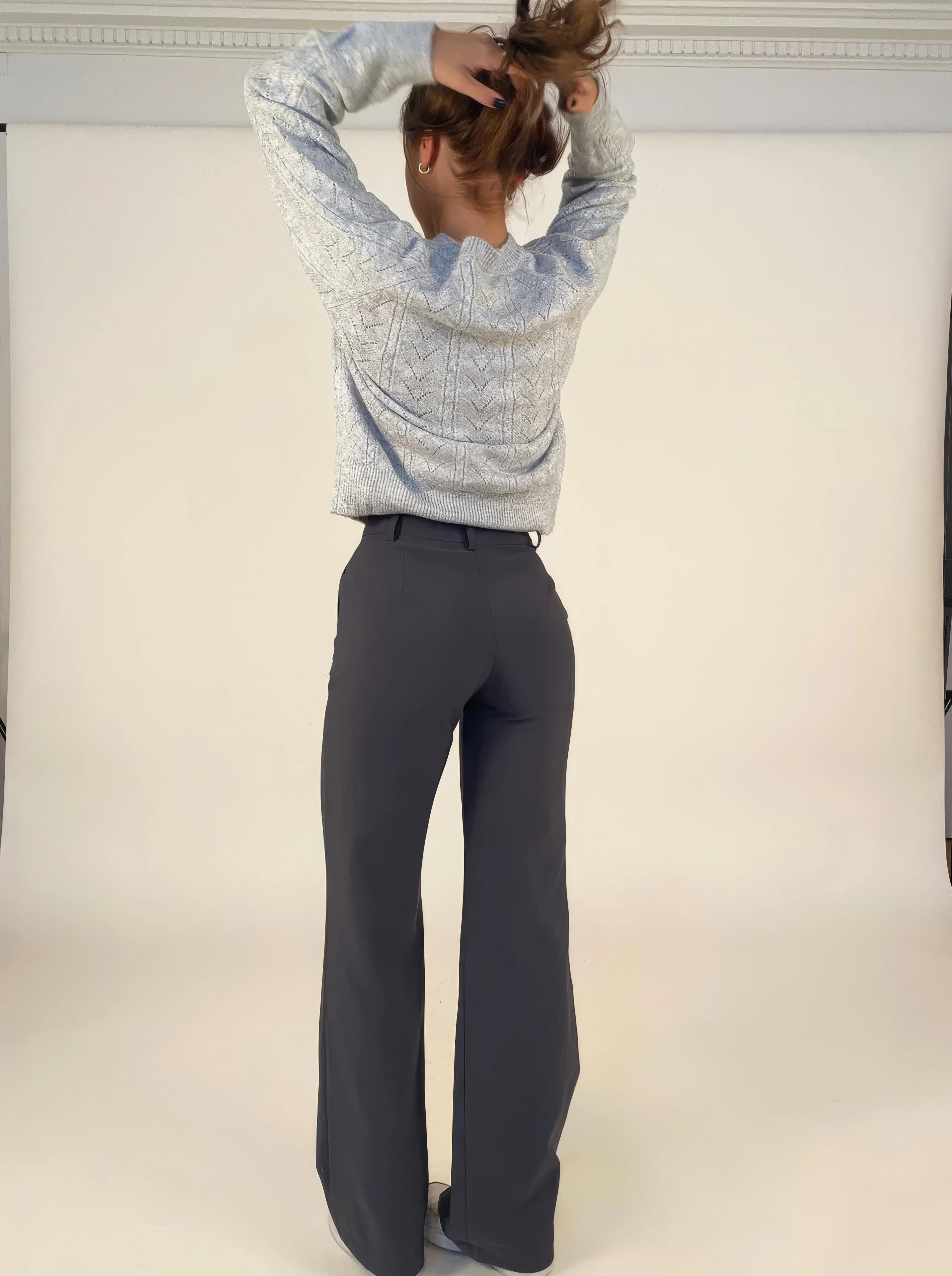 Damenhose | Hohe Taille mit geraden Beinen - Image 6