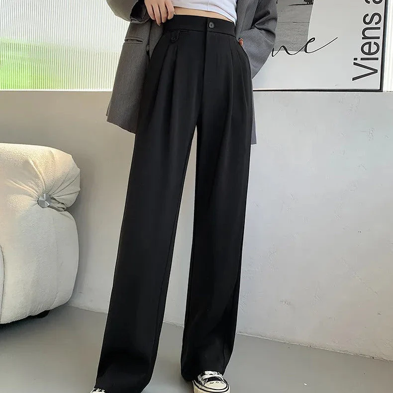 Yvette | Damen Wide Leg Hose Hohe Taille Locker – High Waist Wide Leg Hose 2026 - Image 5