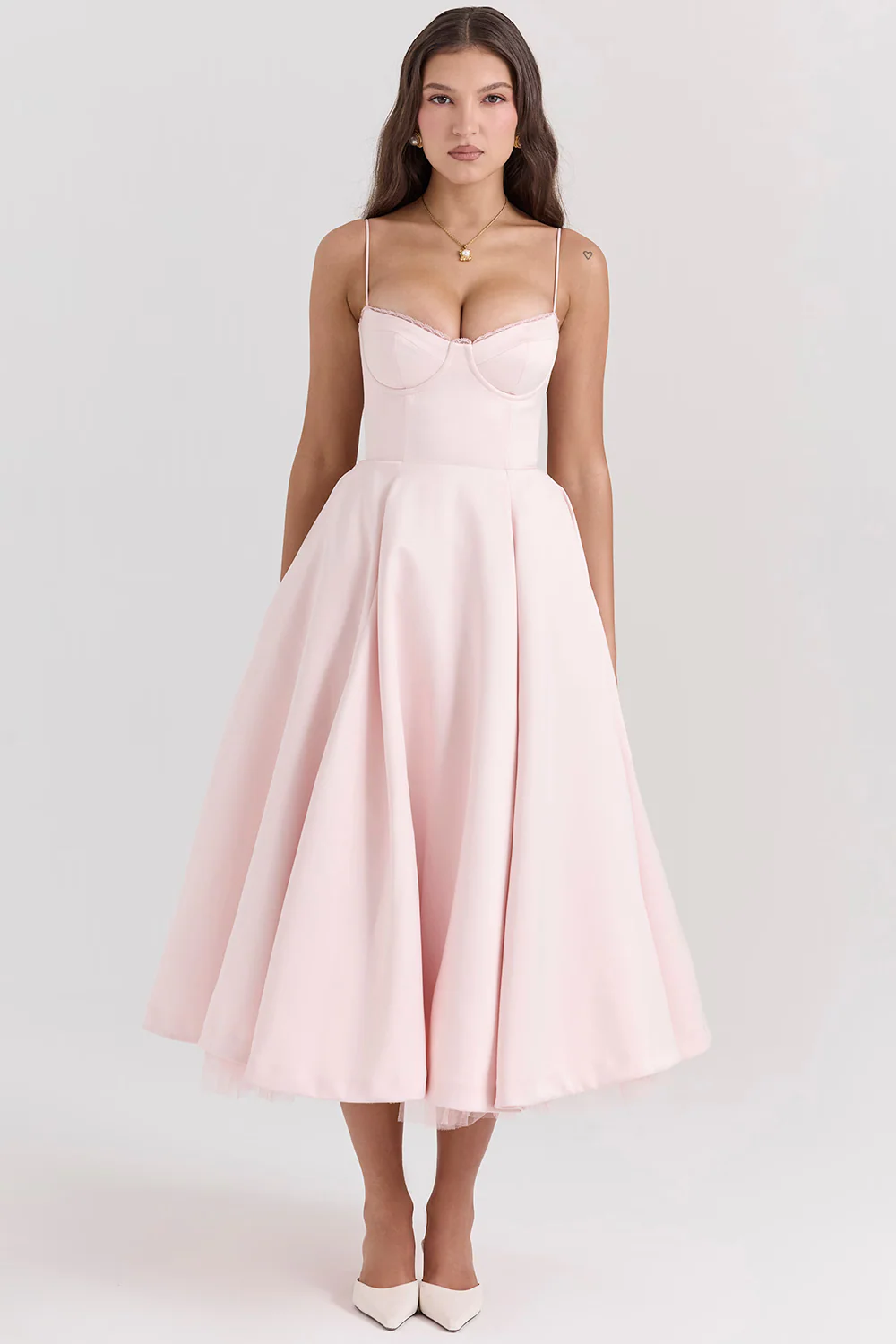 Damenkleid | A-Linie Rock und Korsettoberteil - Image 12