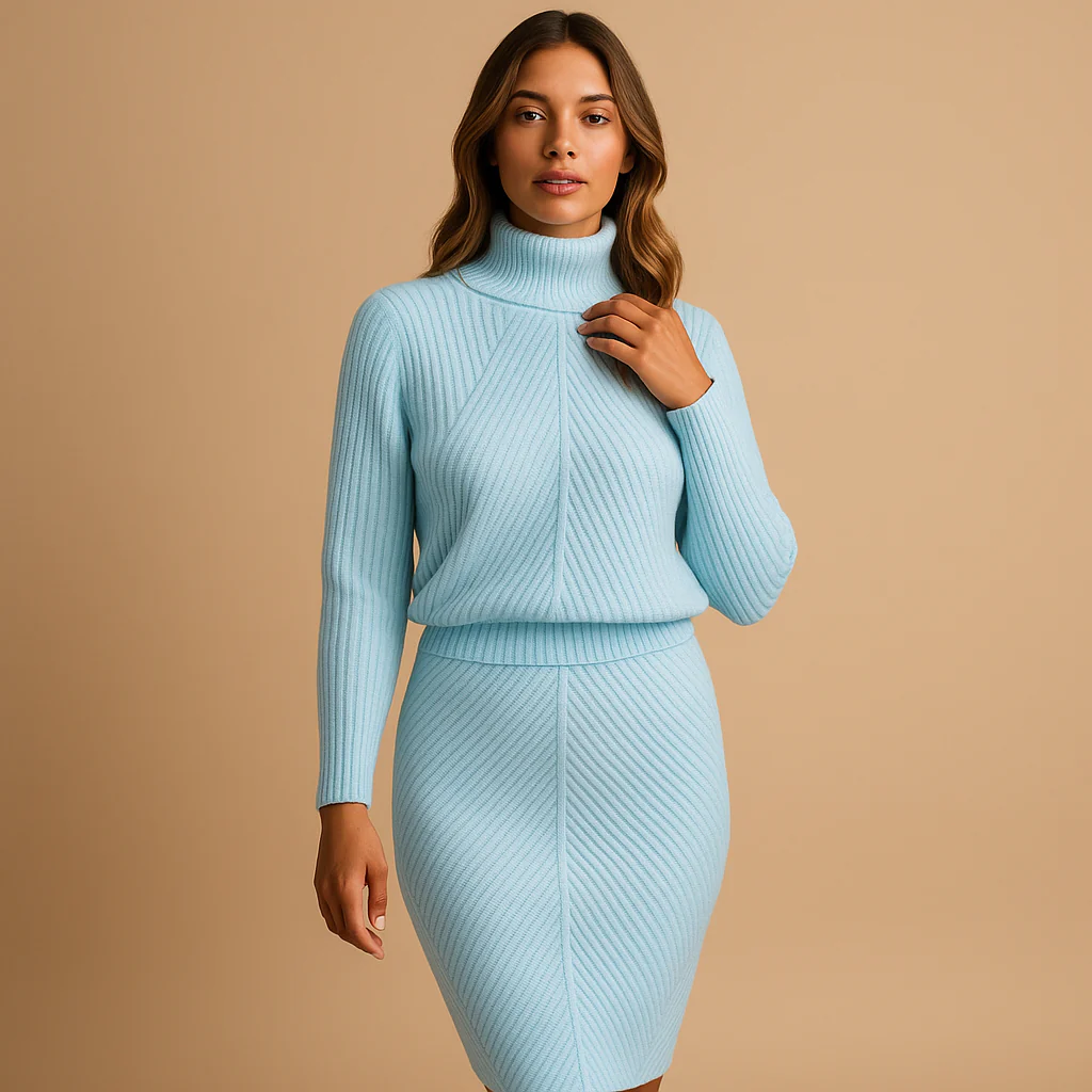 Damenkleid in Midilänge | Für die Wintersaison - Image 5