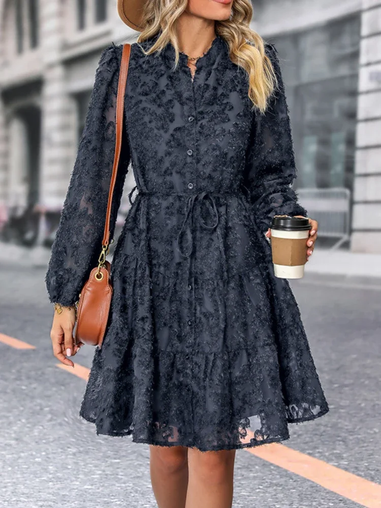 Damenkleid | Kurze Ausführung mit gerader Linienführung - Image 3