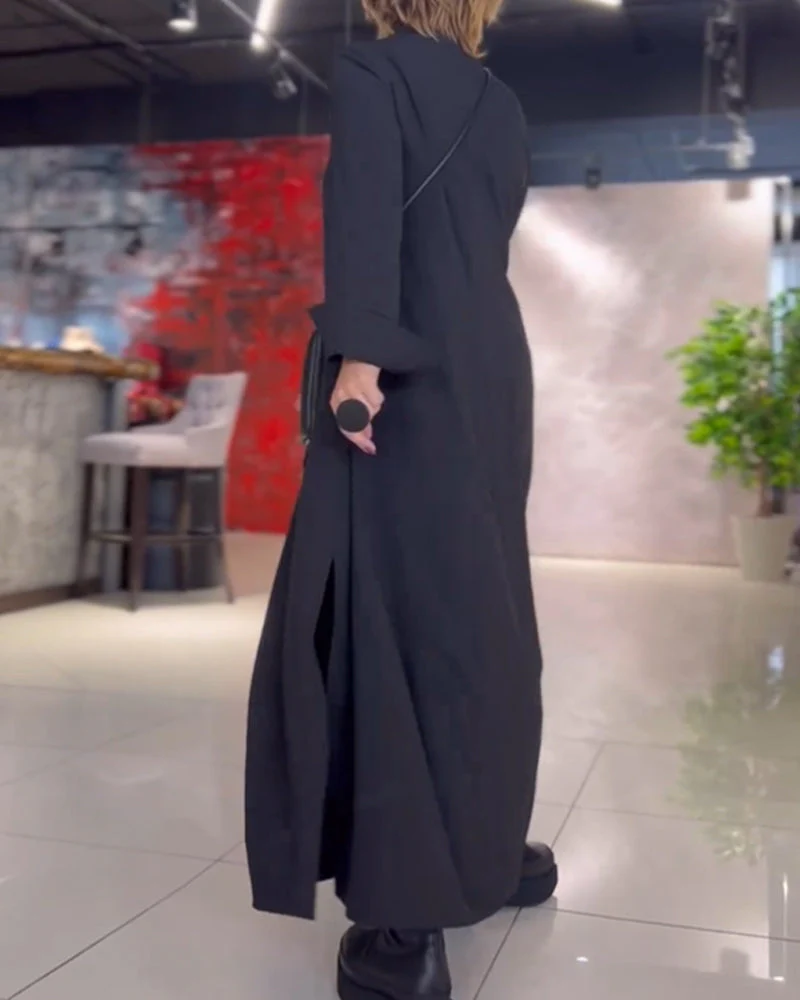 Damenkleid | Lange Ausführung mit gerader Linienführung - Image 8
