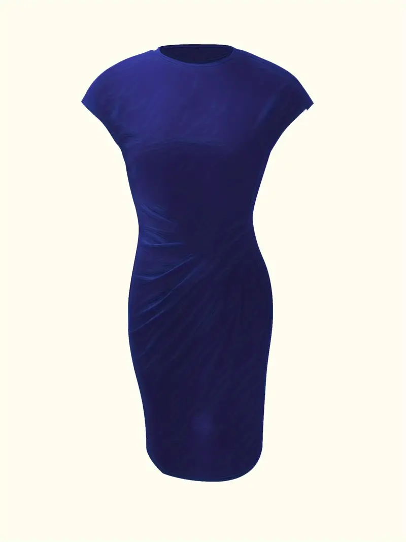 Damenkleid mit Rundhalsausschnitt – Elegantes Sommerkleid für Alltag & Besondere Anlässe - Image 12