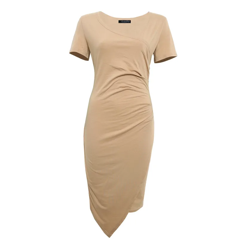 Damenkleid mit Rundhalsausschnitt – Elegantes Sommerkleid für Alltag & Besondere Anlässe - Image 21