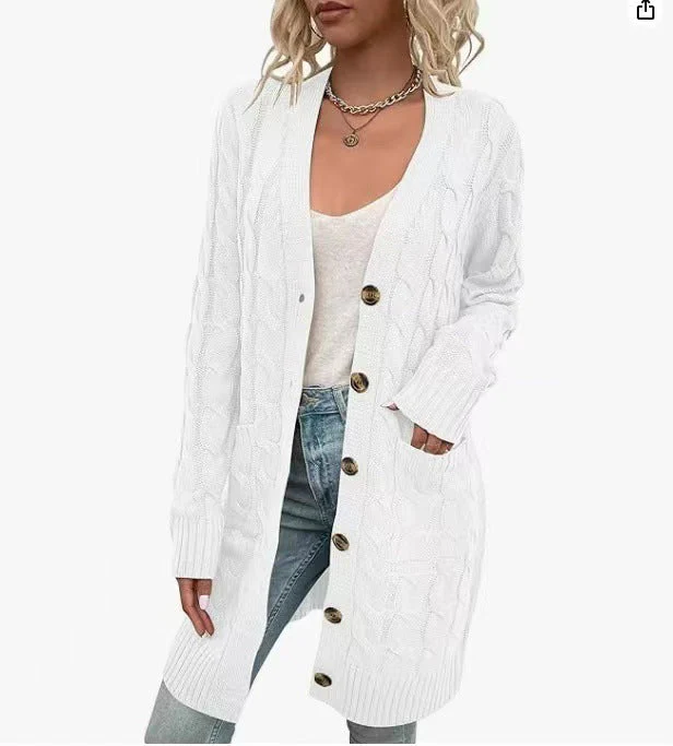 DamenMODE CARDIGAN PULLOVER | MODERNER STIL, KOMFORTABEL, VIELSEITIG - Image 12