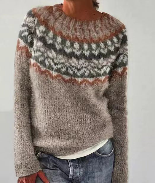 Damenpullover Winter Vintage Design – Weicher Strickpullover | DANIQUE - Image 10