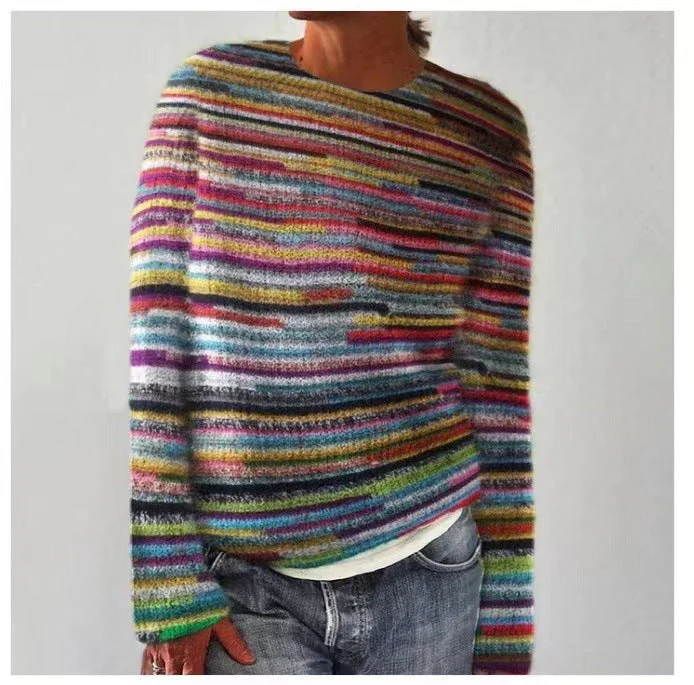 Damenpullover Winter Vintage Design – Weicher Strickpullover | DANIQUE - Image 2